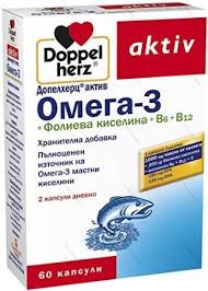 Omega – 3+ Acid Folic + B6, B121